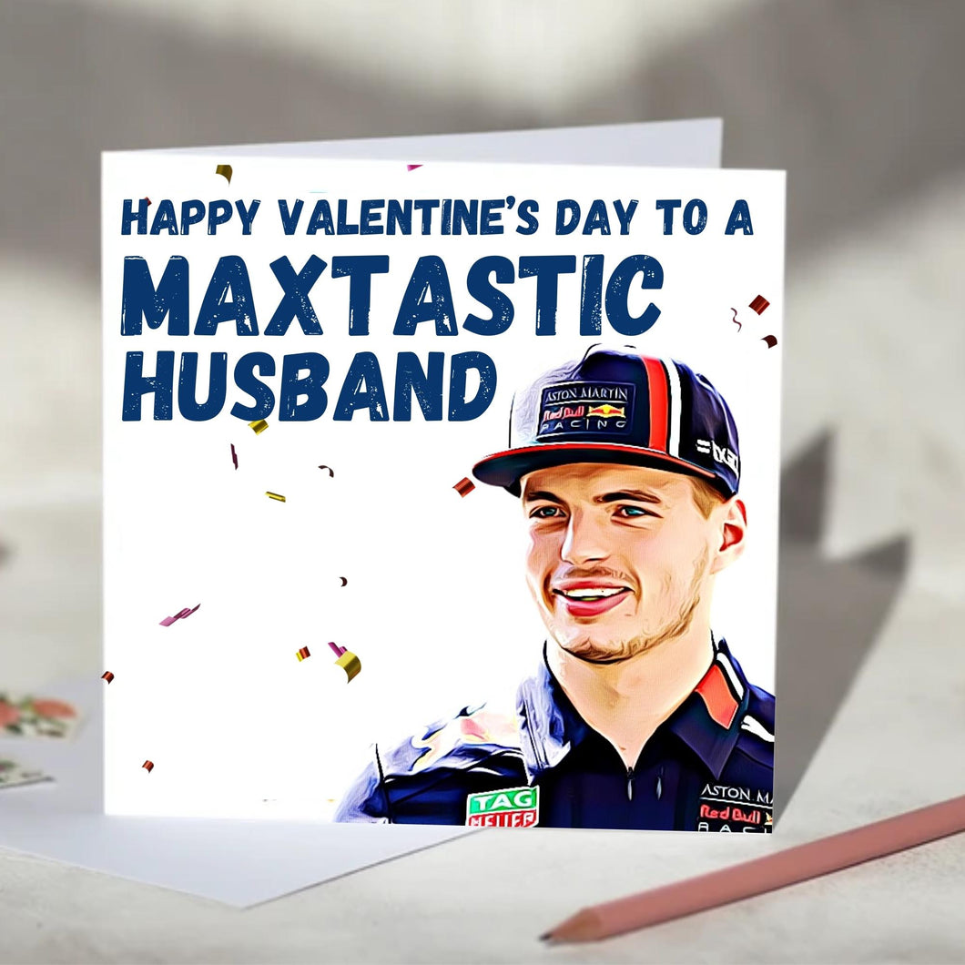 Max Verstappen Maxtastic F1 Card