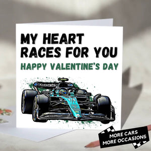 My Heart Races For You F1 Card