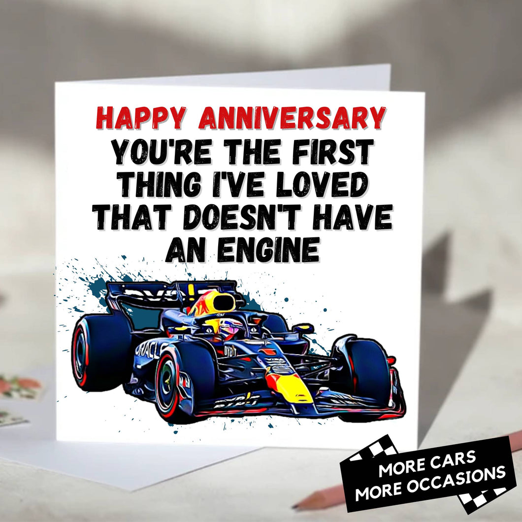 You're the First Thing I've Loved That Doesn't Have An Engine F1 Card