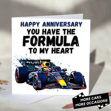 Load image into Gallery viewer, You Have the Formula To My Heart F1 Card
