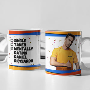 Single, Taken, Mentally Dating Zhou Guanyu F1 Mug Gift