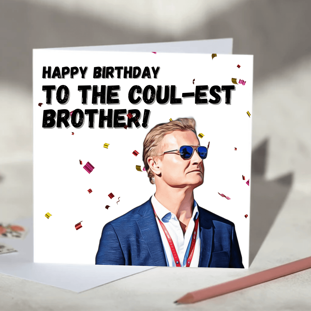 Coul-est Relative David Coulthard F1 Card