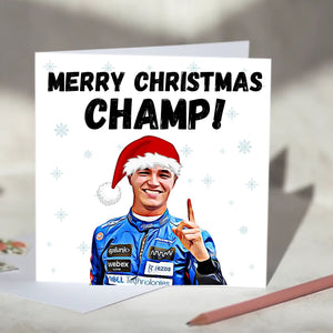 Lando Norris Champ Card