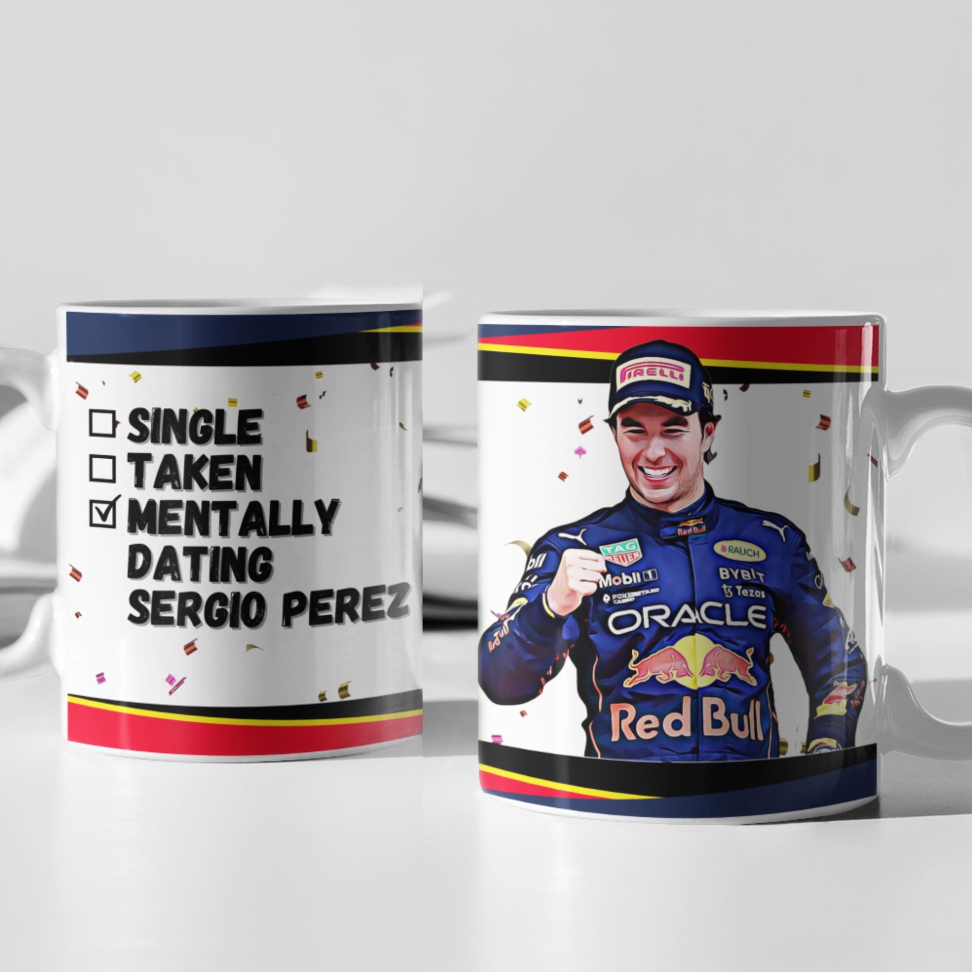 Race Car Driver Lando Norris Formula Racer Photo Tasse à magique,  Changement de couleur Tasse amusante Mug