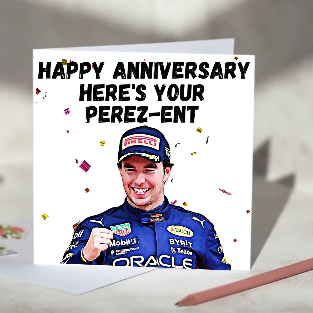 Sergio Perez Perezent Card