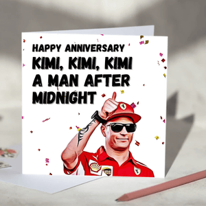 Kimi Kimi Kimi a Man After Midnight Kimi Raikkonen F1 Card