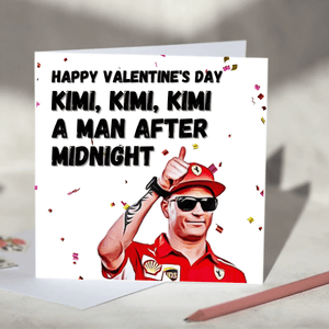 Kimi Kimi Kimi a Man After Midnight Kimi Raikkonen F1 Card