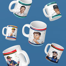 Load image into Gallery viewer, George Russell, Williams Racing Formula 1 Mug, Ideal Gift for F1 Fan
